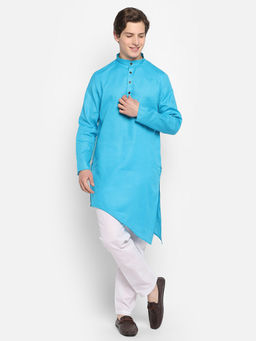 Devoiler - Regular Fit Long Kurta For Men
