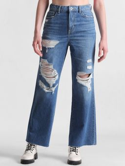 ONLY - Women Solid Blue Jeans