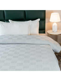 Saral Home - Grey Pure Cotton Bedsheet & 2 Pillow Covers