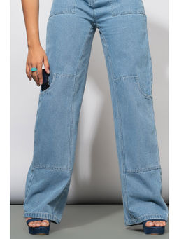 FREAKINS - Blue Combat Pants