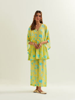 Label Earthen - Green Ebla Co-Ord (Set of 2)