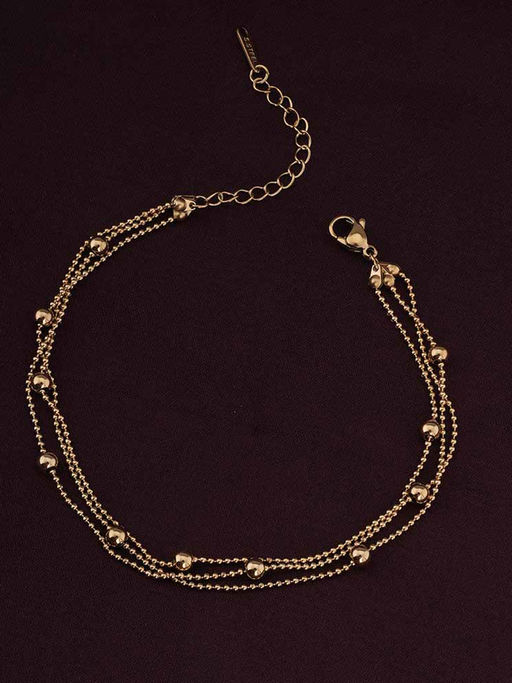 Palmonas Classic Sunbeam Anklet For Womens Waterproof And Anti-Tarnish