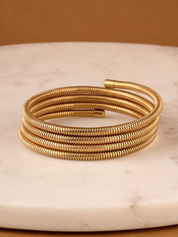 Palmonas - Detailed Gold Bracelet For Womens - Waterproof And Anti-Tarnish