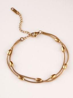 Palmonas - Golden Orbit Bracelet For Womens - Waterproof And Anti-Tarnish