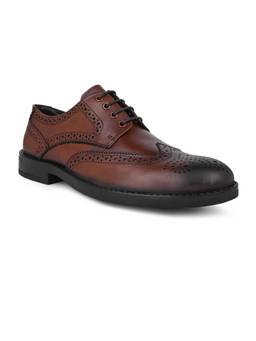 Alberto Torresi - Genuine Leather Brown Formal Brogue