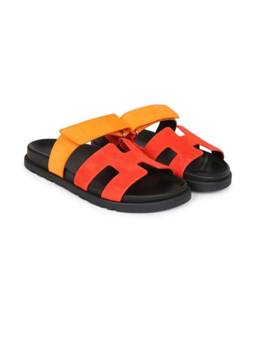 ITALIAN SHOES COMPANY - Luxury Suede Leather Sandals