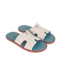 ITALIAN SHOES COMPANY - Luxury H Style Leather Sandals For Men