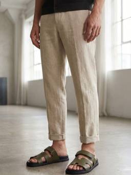 ITALIAN SHOES COMPANY - Comfortable Luxe Green Sandals