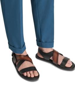 ITALIAN SHOES COMPANY - Rey Stephens Sandals Black