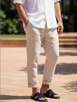ITALIAN SHOES COMPANY - Suede H Style Slip On Sandals Blue