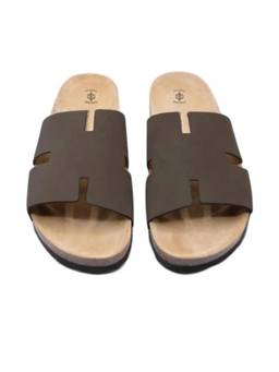 ITALIAN SHOES COMPANY - H Style Trendy Slipper Brown Sandals