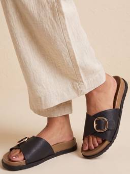 JODYHUB - Women Black Sandals