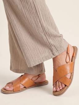 JODYHUB - Women Tan Sandals