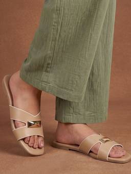 JODYHUB - Women Beige Flats