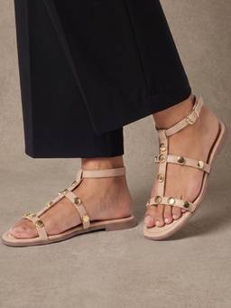 JODYHUB - Women Cream Sandals