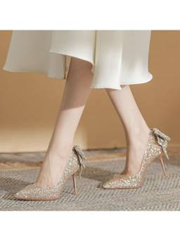 OZZARO - Women Anmol Rose Gold Stiletto Heels