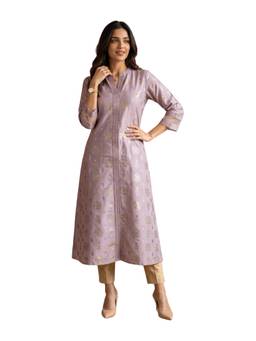 Rangita - Women Lavender Printed Kurta