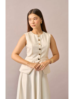 True West - Women Tailored Relaxed Fit Waist Coat