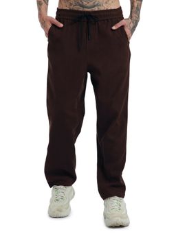 Banana Club - Polyester Chocolate Brown Thin-Corduroy Pant