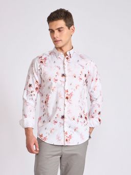 Espanshe - Ulfred Brown Satin Casual Shirt
