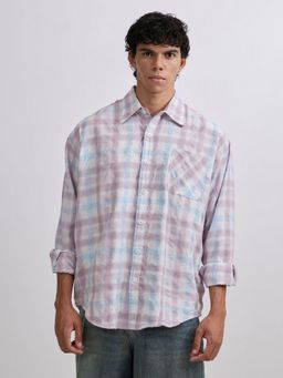 Espanshe - Pulse Tee Lavender Cotton Blend Casual Shirt