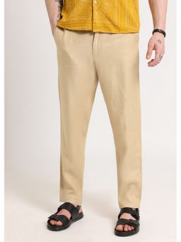Banana Club - Light Beige Linen Pant