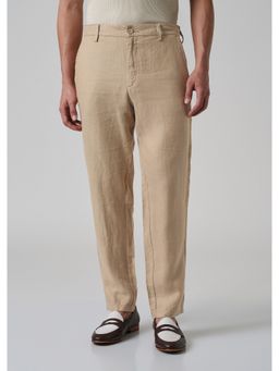 Banana Club - Bisque Cream Linen Pant