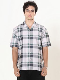 Espanshe - Kerenza Green Lycra Casual Shirt