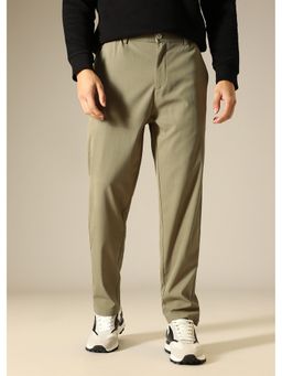 Banana Club - Tan Green Relaxed Fit Pant