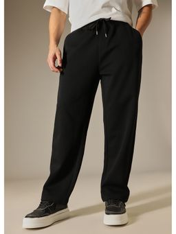 Banana Club - Cotton Lycra Black Drawstring Pant