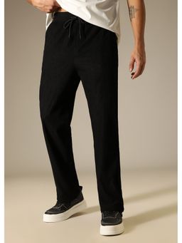 Banana Club - Black Thin Corduroy Pant