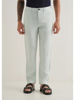 Banana Club - Pastel Blue Linen Pant