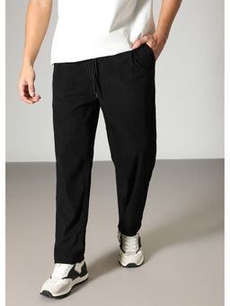 Banana Club - Black Drawstring Corduroy Pant