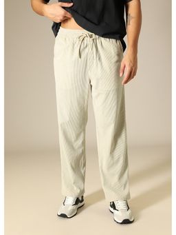 Banana Club - Ivory Cream Corduroy Pant