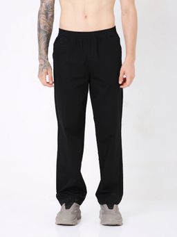 BLNK - Solid Black Cotton Pant