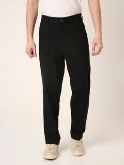 BLNK - Black Classic Straight Fit Cotton Pant
