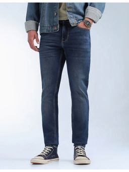 Flying Machine - Blue Whiskered Jackson Skinny Fit Jeans