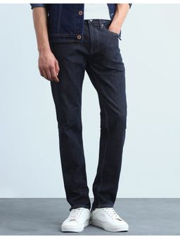 Flying Machine - Blue Freddie Slim Straight Fit Rinsed Jeans