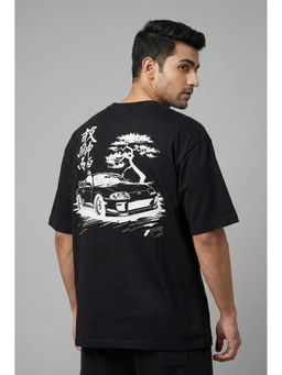 RHINO CULT - Black Toyota Supera Classic Oversized T-Shirt