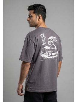 RHINO CULT - Toyota Supra Classic Grey Oversized T Shirt
