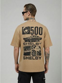 RHINO CULT - Shelby Inspired Beige T Shirt