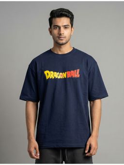 RHINO CULT - Navy Blue Son Goku Power Unleashed T-Shirt