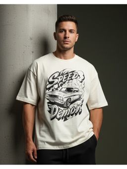 RHINO CULT - Off White Speed Demon T-Shirt