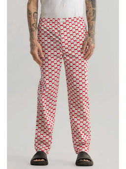 Snitch - Dice Print Red Pyjama