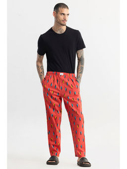 Snitch - Penguin Print Red Pyjama