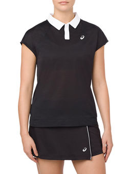 ASICS - Classic Polo Black Womens T-shirts