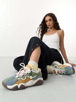 The Souled Store - Souled: Popsicle Women Low Top Sneakers