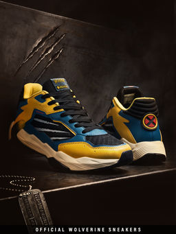 The Souled Store - Official Wolverine: Berserker Men High Top Sneakers