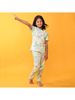 ANTHRILO - Icecream Aqua Short Sleeves Pyjama D (Set of 2)