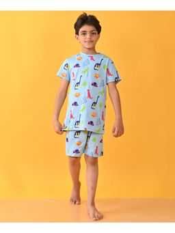 ANTHRILO - Sky Dinosaur Fun Sleepwear Short D (Set of 2)